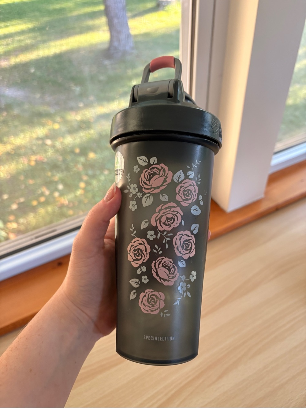 Blender Bottle Special Edition with Rose Design
